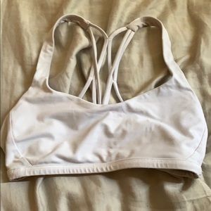 white lululemon bra